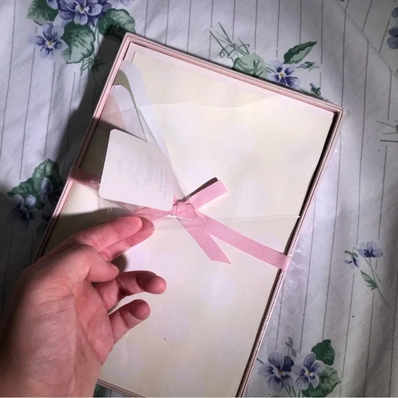 Vintage Simply Shabby Chic Pastel Balletcore Stationery Set - Picture 5 of 5